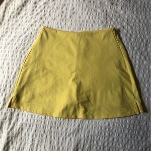 Girlfriend Collective Sport Skort in Lemon